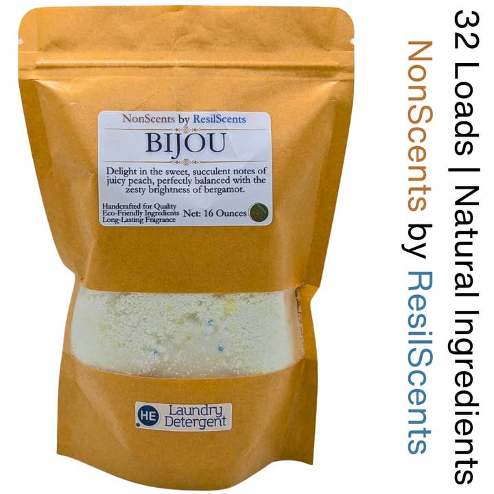 ResilScents WholeSale – Großhandel Waschpulver/-kapseln – Bijou™ Waschmittel – Helle Zitrusblüte | Großhandel1