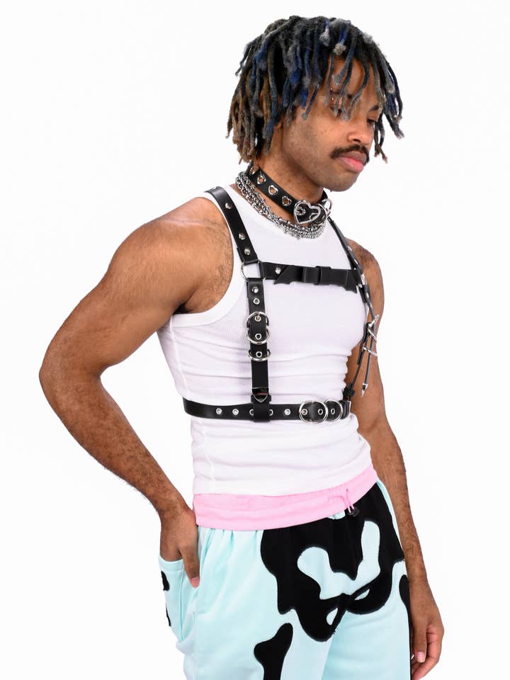 Vampie Harness - Black for wholesale by My Violet