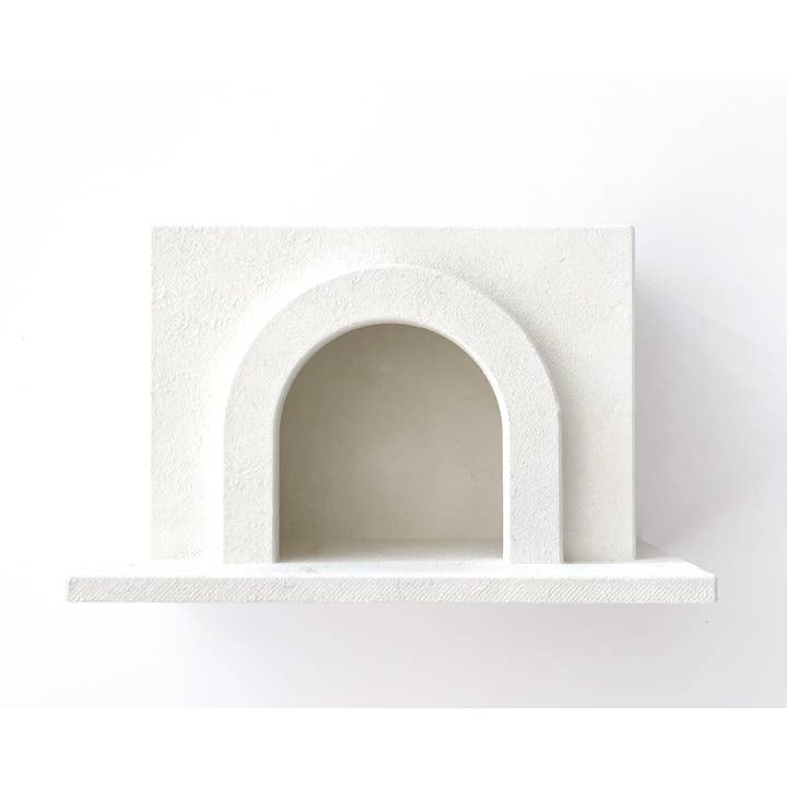 Miniette - Wholesale Doll Accessory Kit - Kids - Modern Miniature Dollhouse Fireplace