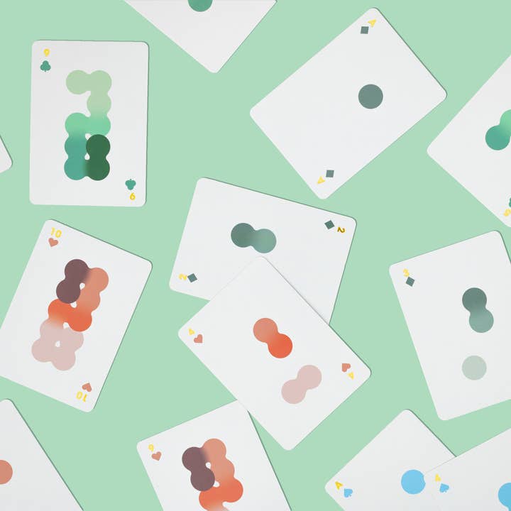 SUCK UK Ltd - USA - Wholesale Playing Cards - Mello Playing Cards For Solitaire & Patience