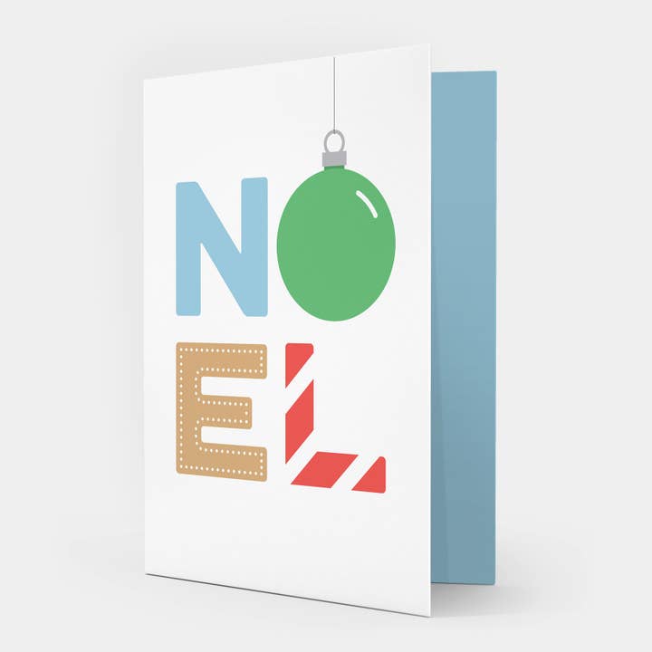 Noel Christmas Card for wholesale by Showler and Showler