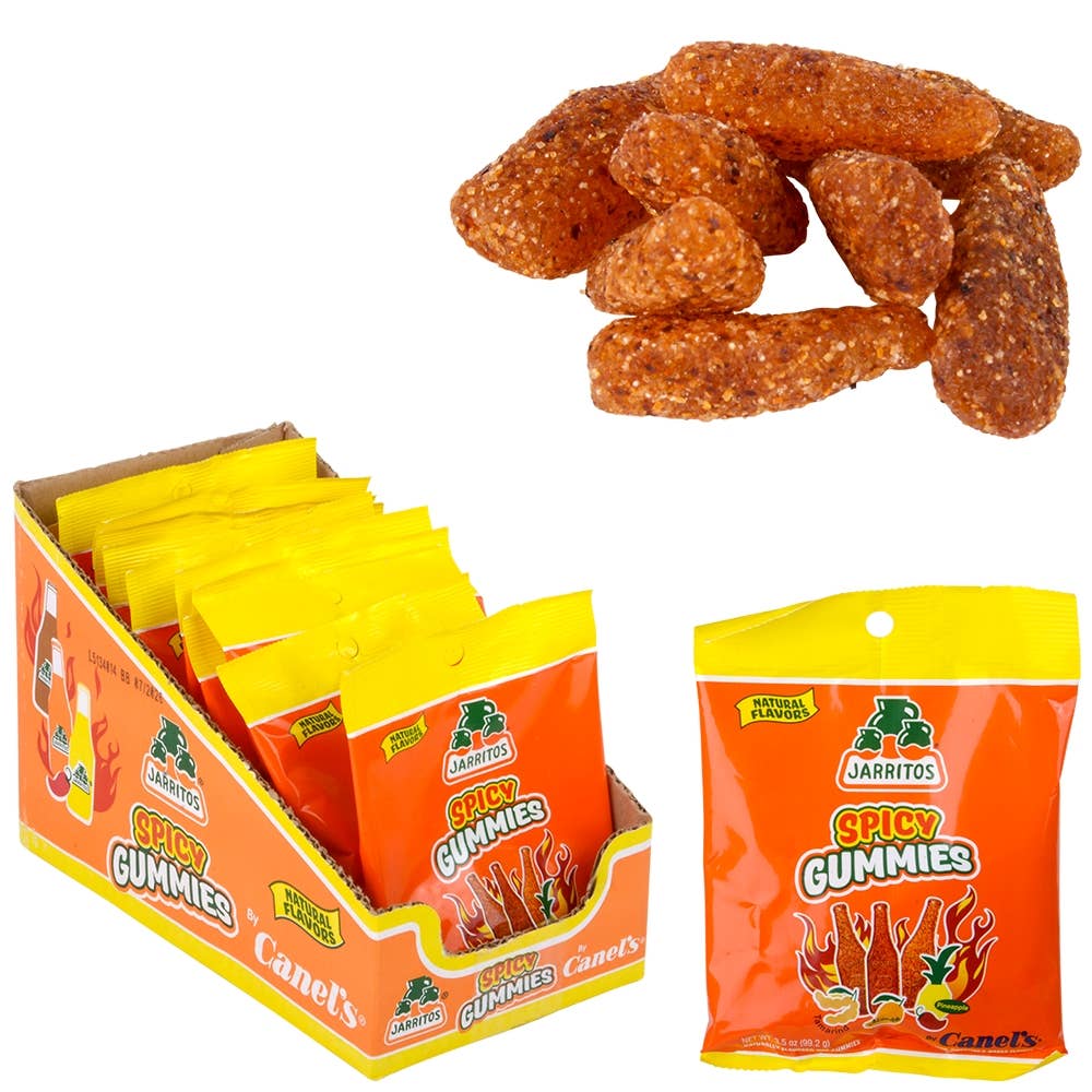 La Luna Bella - Toys - Vendita all'ingrosso Caramelle dure - Caramelle Gommose Piccanti Canels Jarritos 3,5oz - LLB Toys0