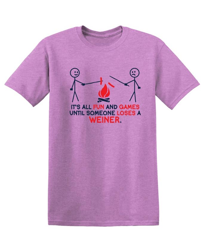 Feelin Good Tees - Wholesale Screen Printed T-Shirt - Unisex - It's All Fun And Games Until Someone Looses A Weiner14