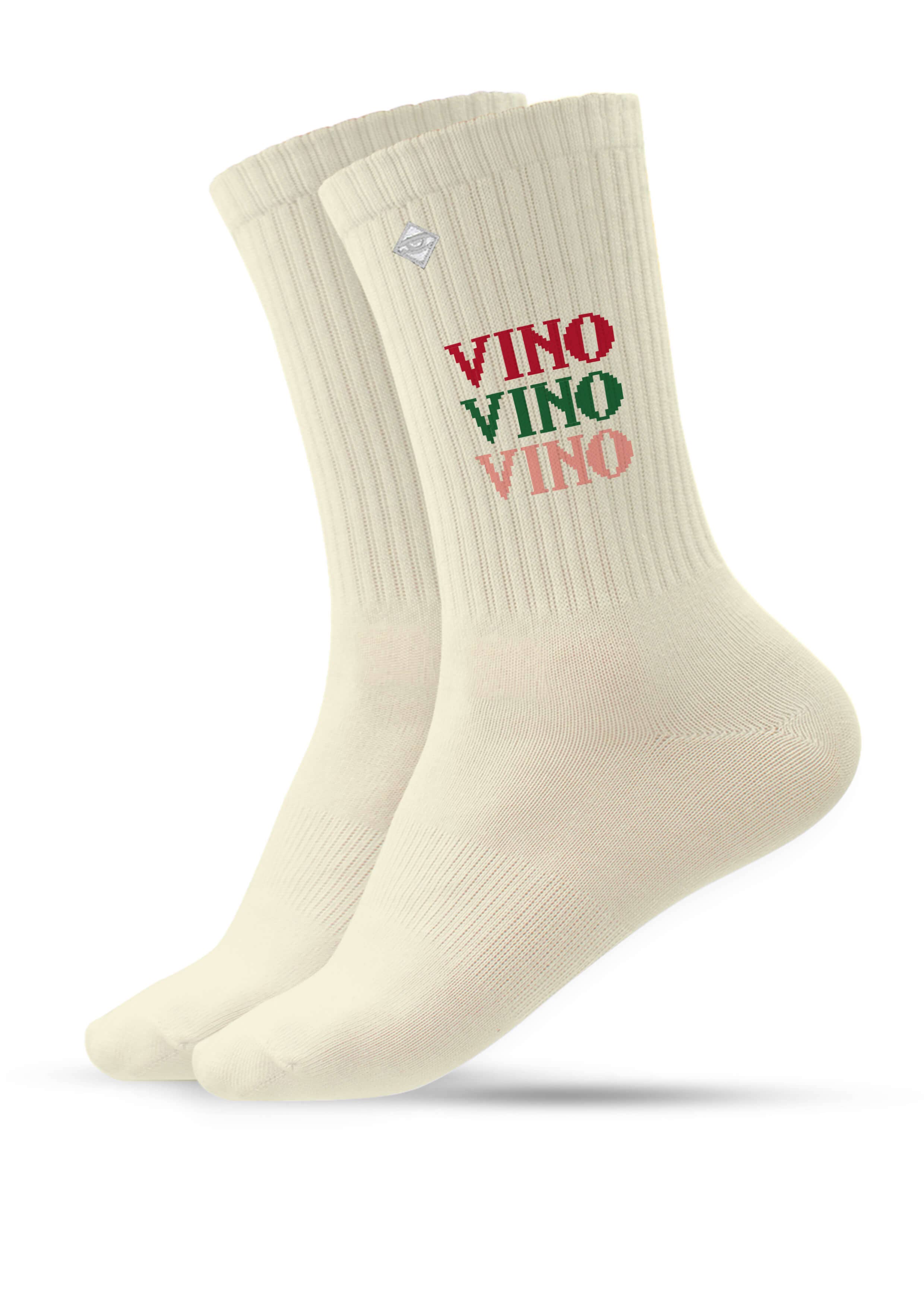 J.Clay – Großhandel Socken - Unisex – Vino Vino Vino - Tennis Socken 0