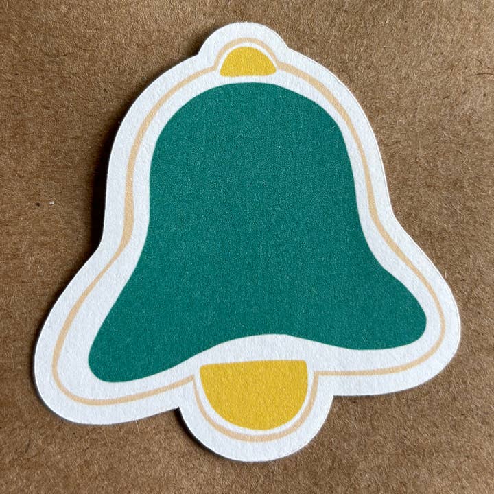 Autocollant Biscuit Sucré Cloche pour la vente par AnneArchy