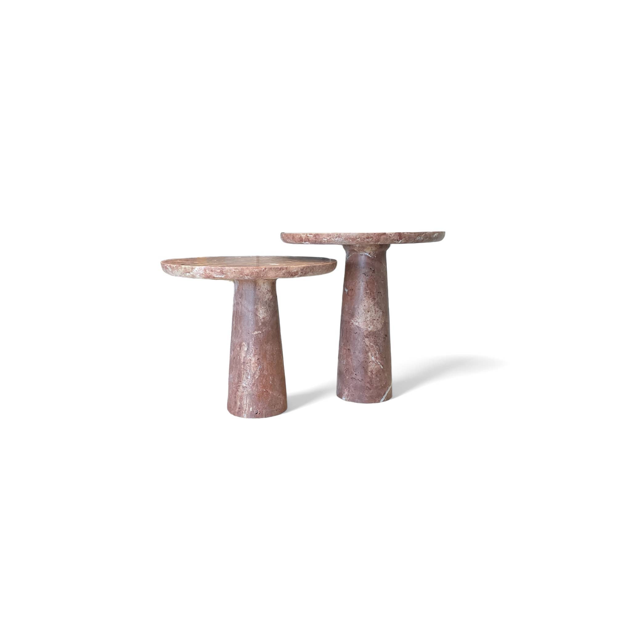 HAAND Craft – Engroshandel Tebord – IDE Røde Travertin Sideborde – Kombiner som Sofabord6