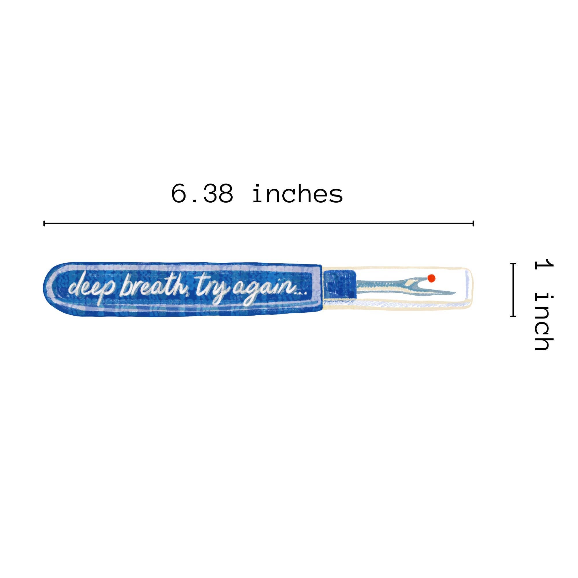 Laurenspired - Wholesale Sticker - Seam Ripper Vinyl Stickers, Funny Sewing Quilt Sticker2