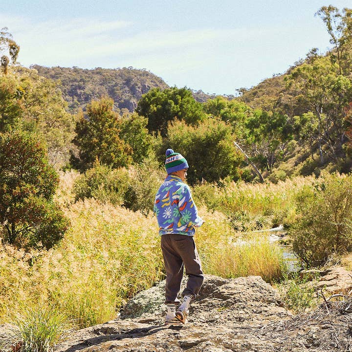 Multi Kids Rock the Boat Polar Fleece Jacket for wholesale on Faire4
