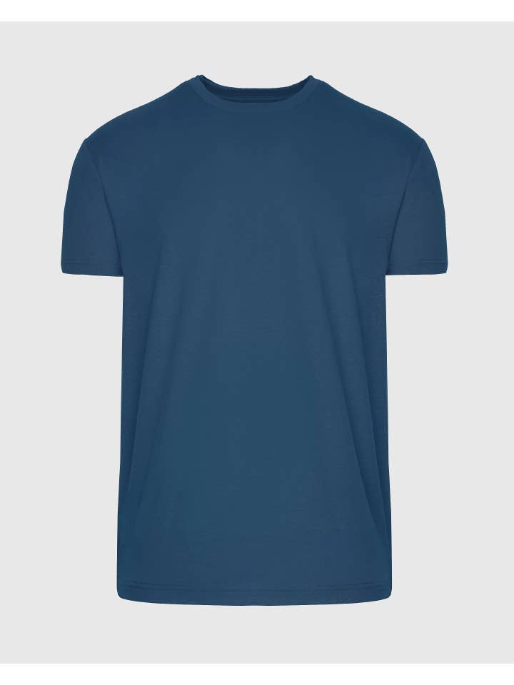 True Classic - Wholesale T-Shirt - Men's - Short Sleeve T-Shirt | Crew Neck | Deep Sea Blue 1