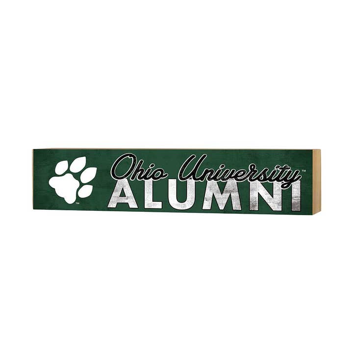 3x13 Block Alumni Ohio Univ Bobcats for wholesale by KH Sports Fan