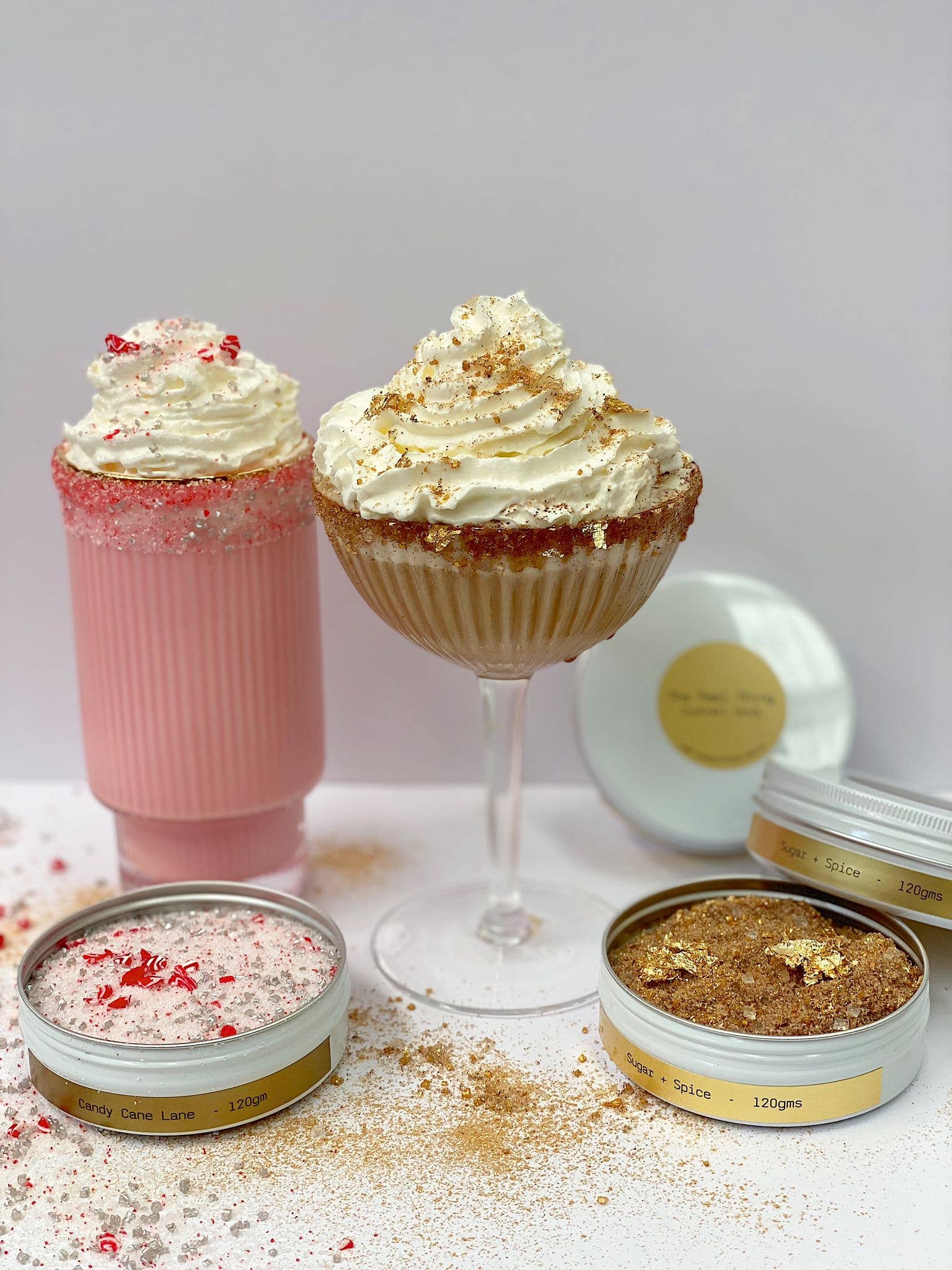 The Peel Thing - Wholesale Cocktail mix/syrup - Cocktail Candy  Sugar Rims - Christmas Sugar + Spice3