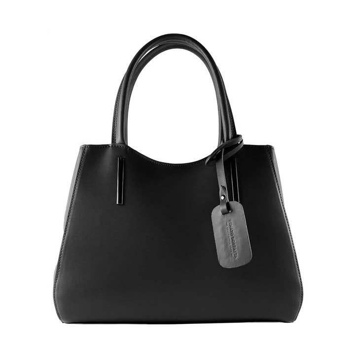 RB1004A | Genuine Leather Handbag Made in Italy with Traco for wholesale by Kaili mood / RENATO BORZATTA - Italy since 1978 -