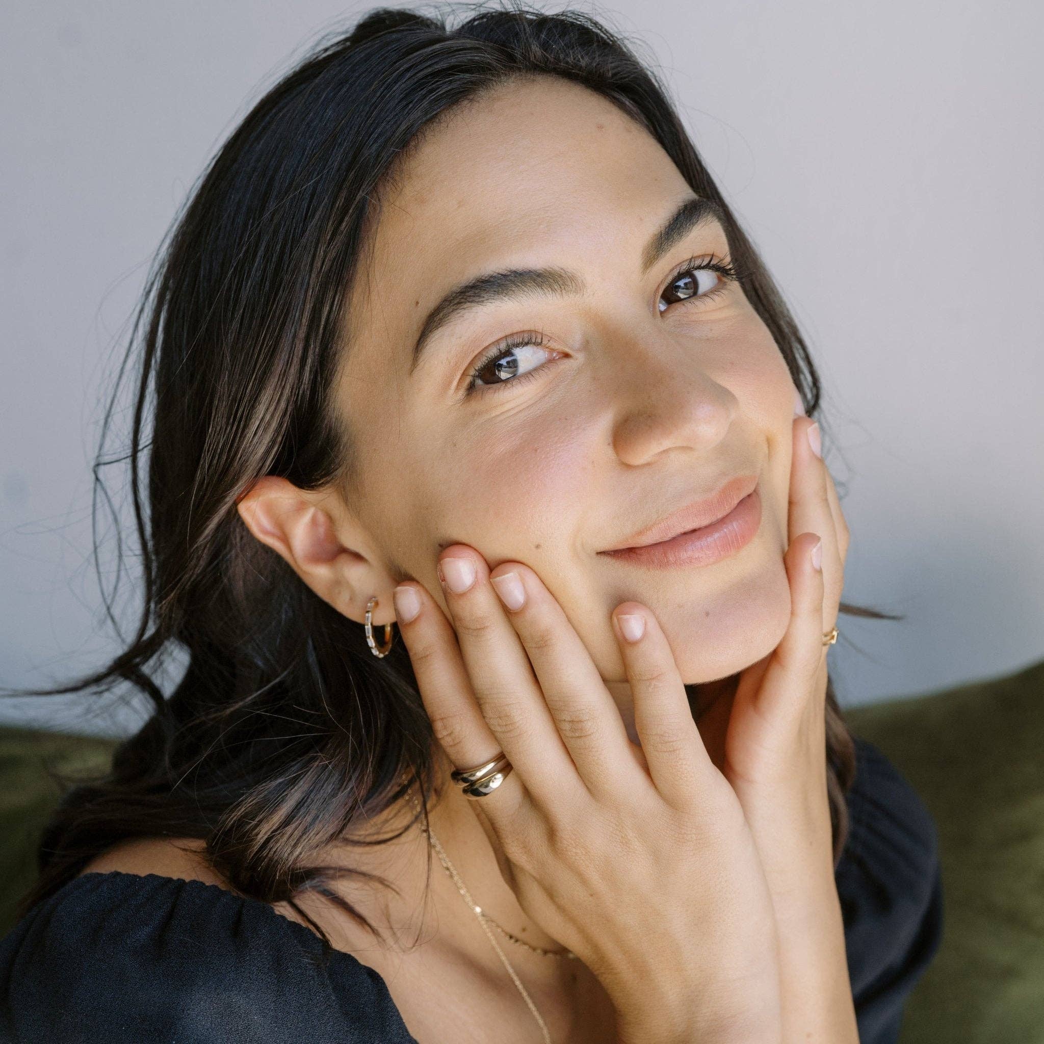 Honeycat Jewelry - Wholesale Hoop Earrings - Crystal Baguette Hoops13