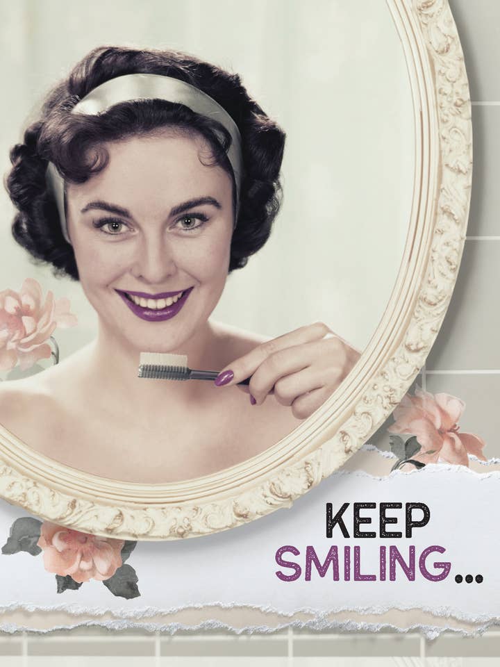 BD/Keep Smiling for wholesale by Greeting Cards by Norcard