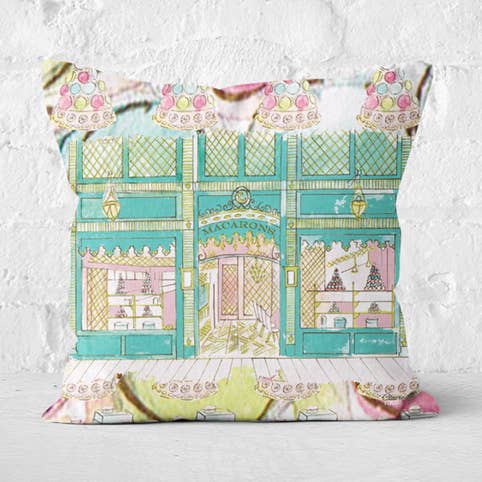 Laduree inspirerad Kudde för wholesale av Claire Louise