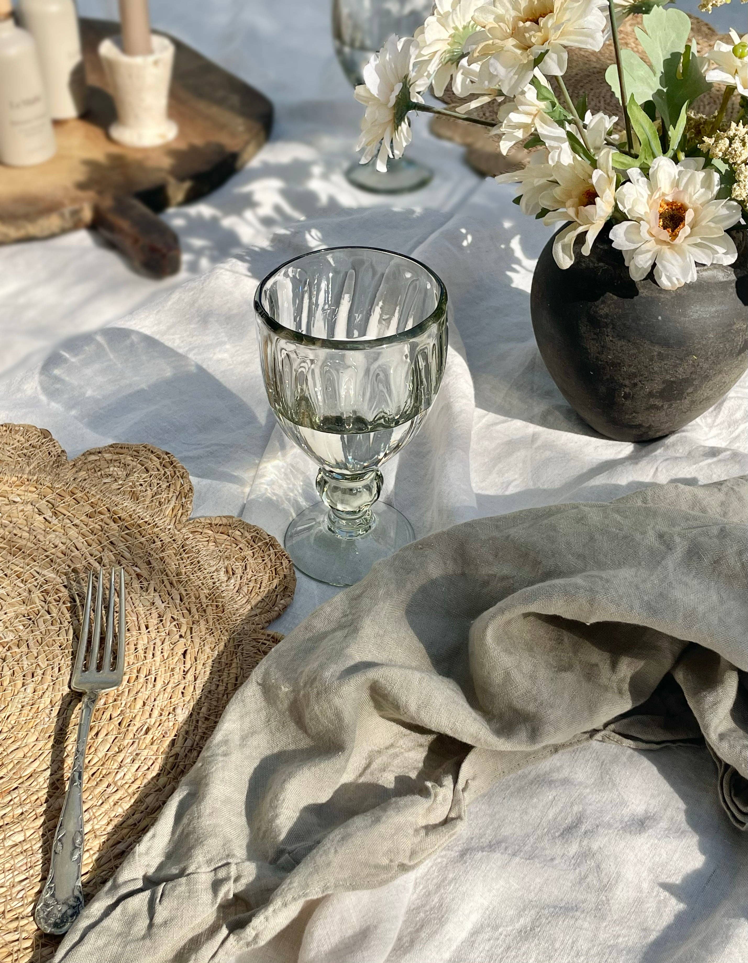 Villa Lua Home - Vendita all'ingrosso Bicchieri da vino - Bicchiere da vino scanalato soffiato a mano6