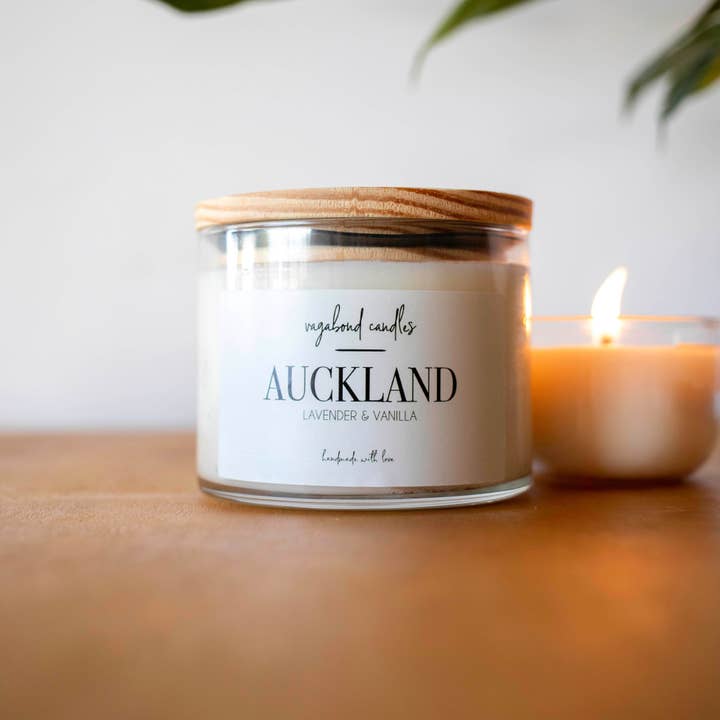 Auckland for wholesale by Vagabond Candles