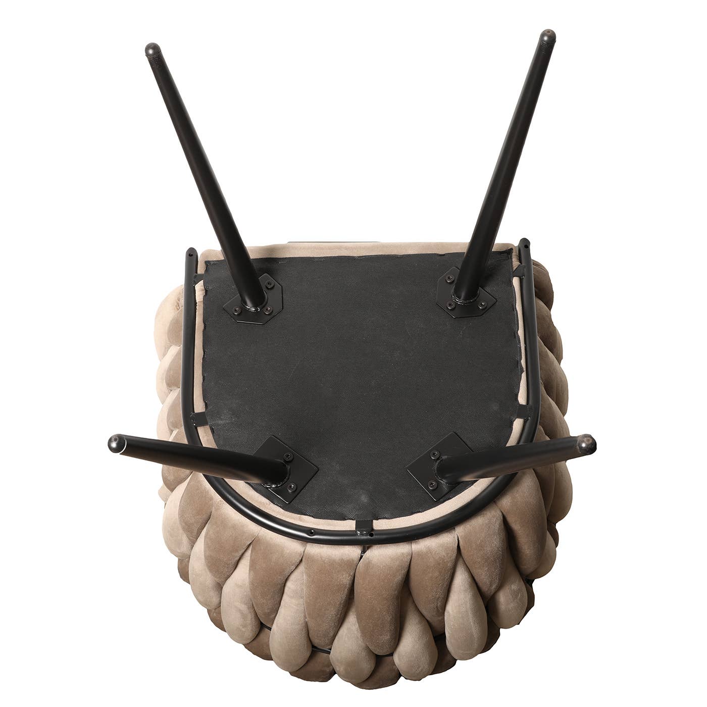 Pole To Pole - Vendita all'ingrosso Sedie - Sedia Wave in velluto6