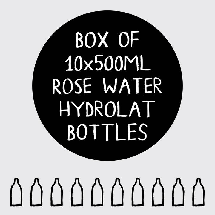 FILL REFILL CO – wholesale Spray bottle – FILL Rose Water 500ml Blue Bottles