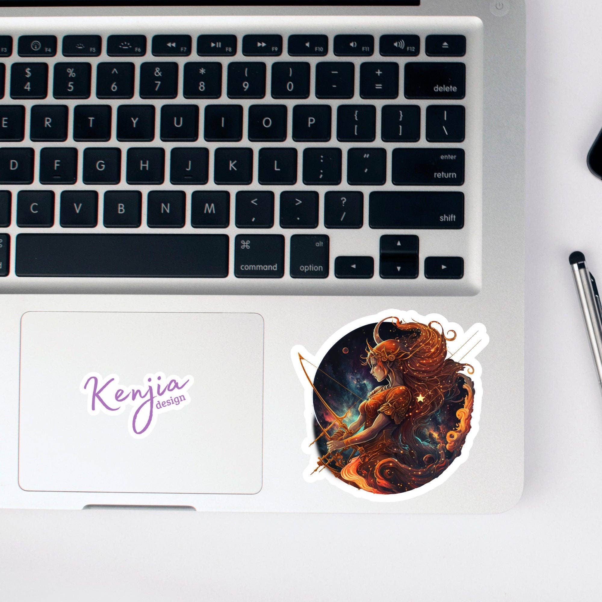 Kenjia Design - Wholesale Sticker - Astrology Zodiac Sagittarius Sign Sticker, Waterproof and Di1