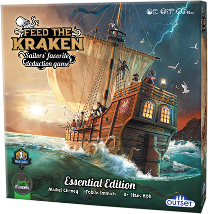 Cheatwell Games – wholesale Board game – Feed The Kraken - Sailors' favourite deduction game0