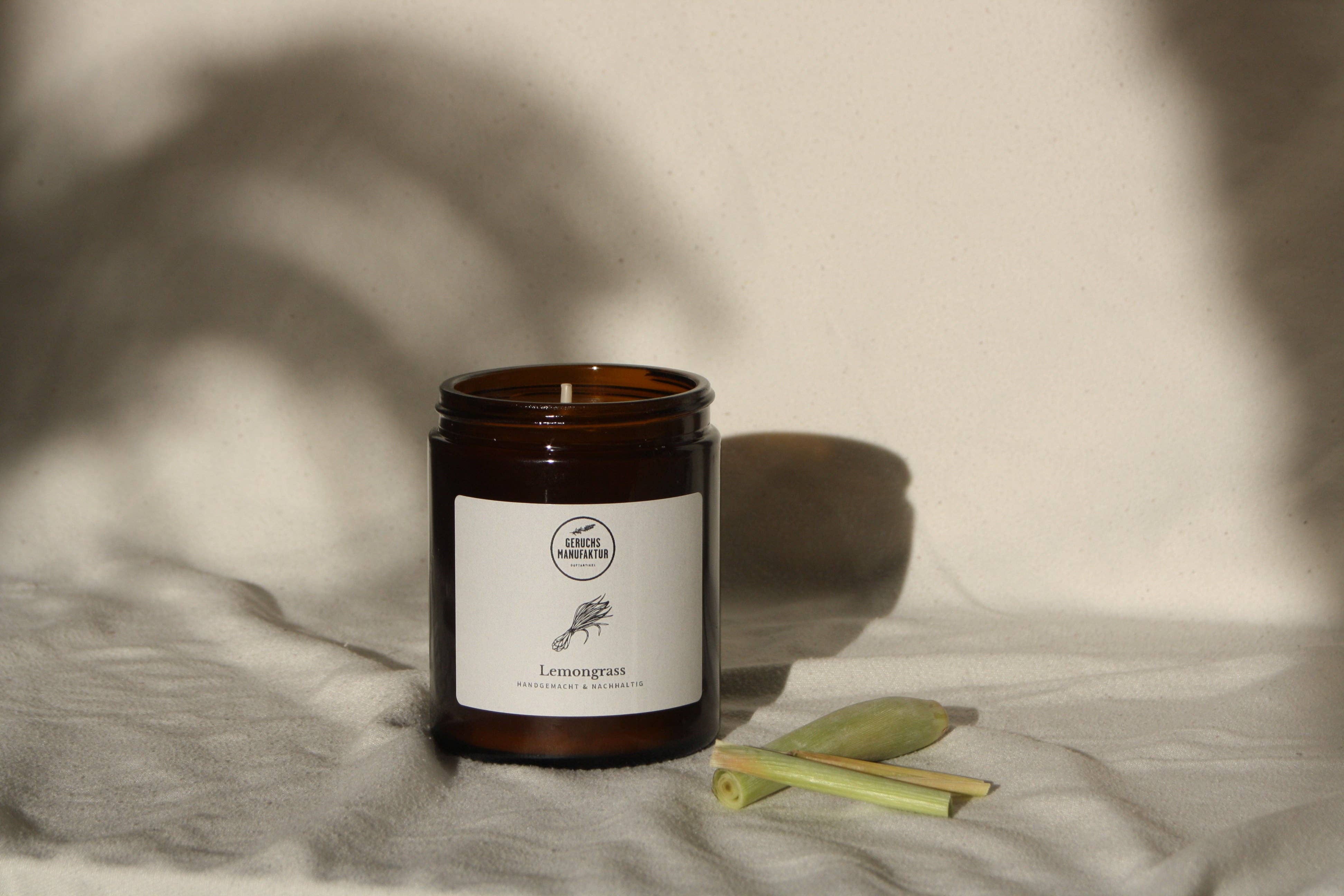 Geruchsmanufaktur - Wholesale Jar/Filled Candle - Lemongrass scented candle1