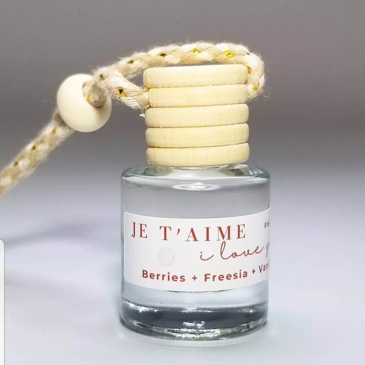 Je T'aime | Car and Home Diffuser | Non-toxic | Vegan | 8 ml for wholesale by Perla López Baray