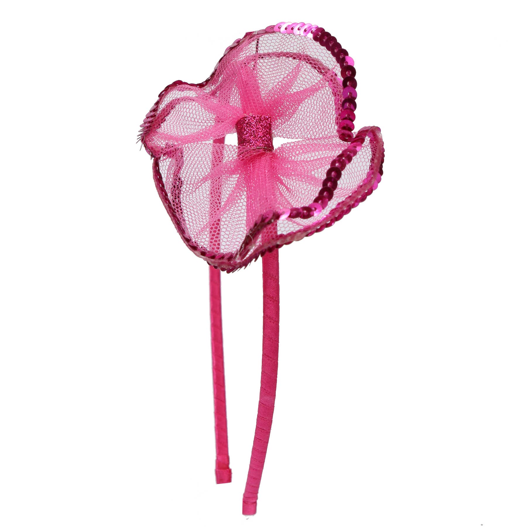 Sparkle Sisters by Couture Clips – Großhandel Fashion-Stirnband – Kinder – Stirnband mit Pailletten-Tüllschleife5