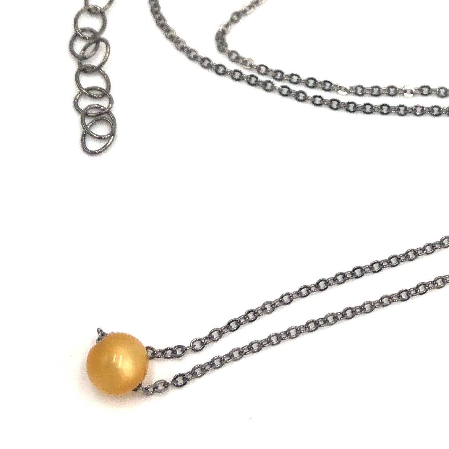 Leetie Lovendale - Wholesale Pendant/Charm Necklace - Moonglow Slide Bead Necklace1