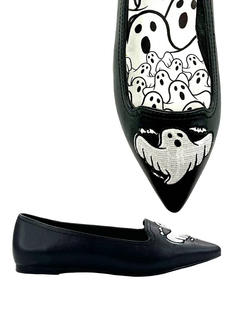 STRANGE CVLT - Wholesale Flats - Women's - DAGGER PHANTOM - BLACK/WHITE
