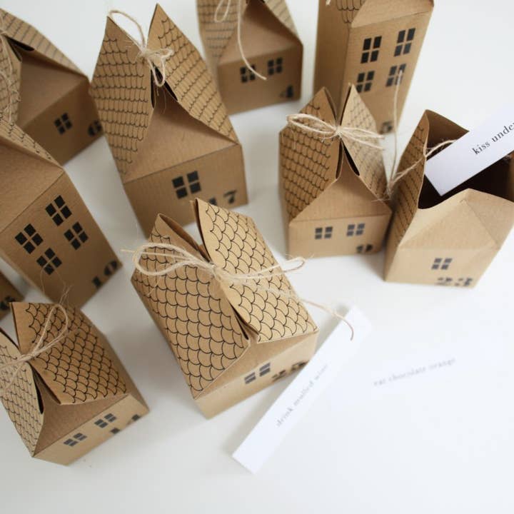 Head in t'Clouds - Wholesale DIY Craft Kit - DIY Advent Calendar Houses Kit8