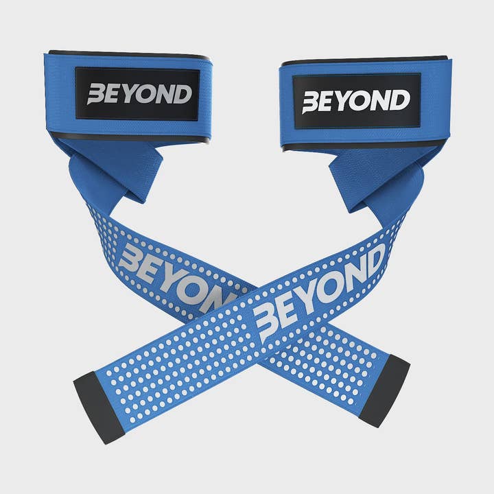 Blue Lifting Straps for wholesale by Beyond Shakers