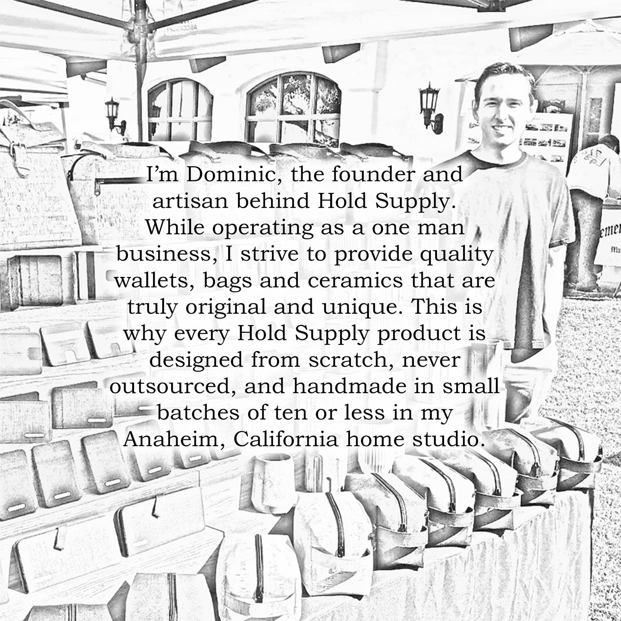 HOLD SUPPLY - Wholesale Wallet - Men's - Cork Men's Bifold Wallet, Vegan Billfold Card & Cash Wallet5