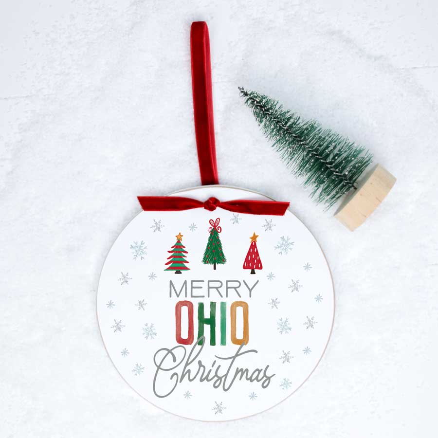 Clairmont & Co - Wholesale Ornament - State Gifts, State Products, Christmas Ornament22