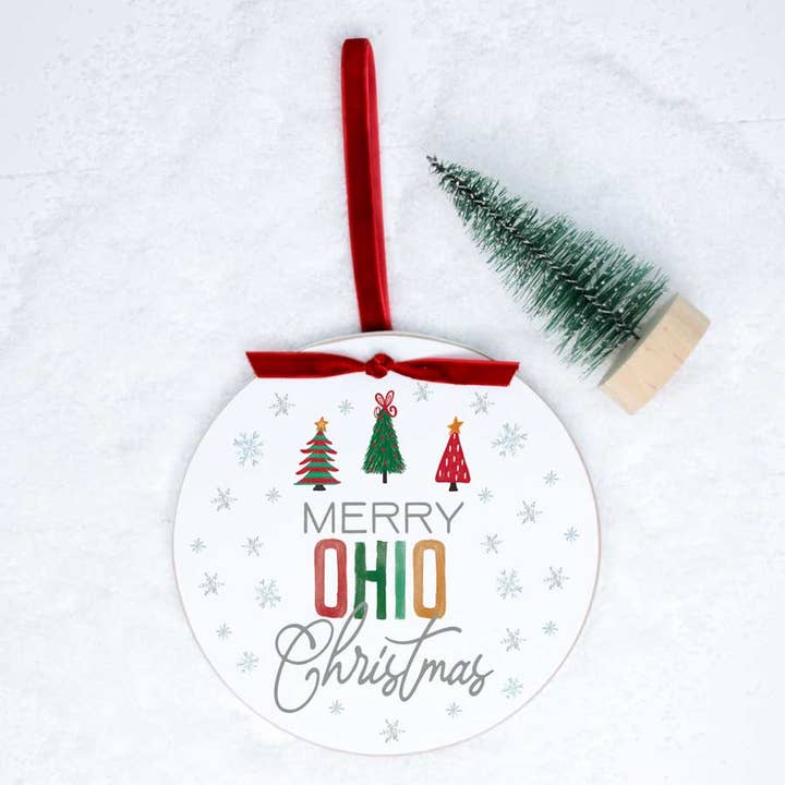 Clairmont & Co - Wholesale Ornament - State Gifts, State Products, Christmas Ornament22