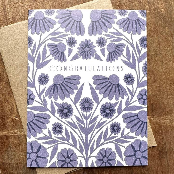 Katharine Watson - Wholesale Congratulations Card - "Congratulations," Greeting Card