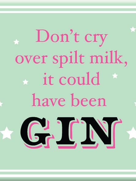 Mt234 | Não Chores Sobre Leite Derramado | £1,25 Cada por atacado de WPL Gifts