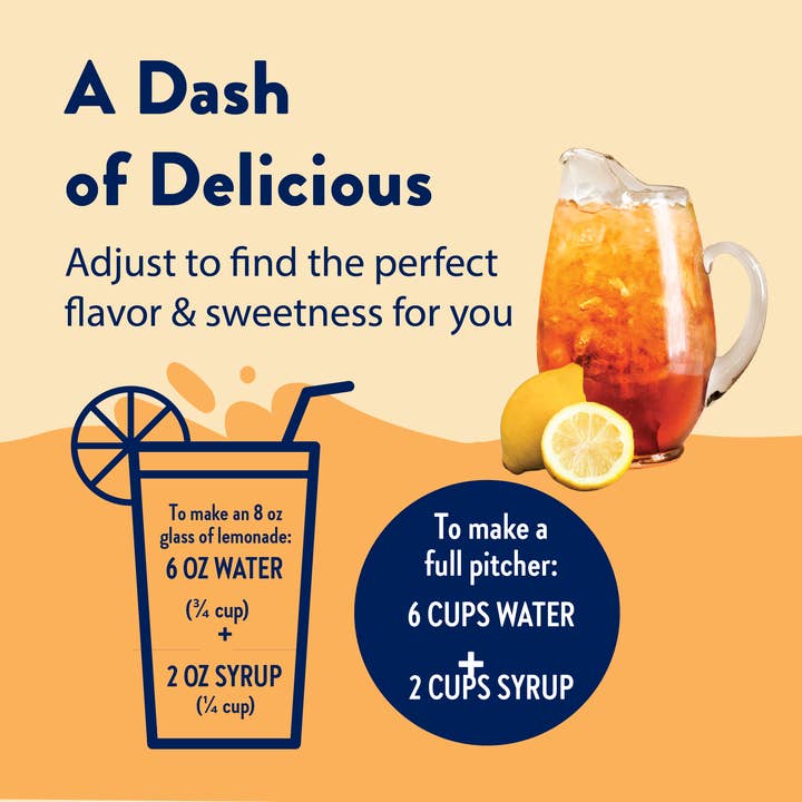 Jordan's Skinny Mixes - Wholesale Cocktail Mix/Syrup - Sugar Free Sweet Tea Syrup Concentrate3