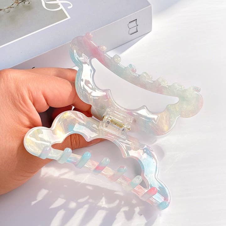 SoapElenGlen - Wholesale Hair Clip - Women's - Cute Cloud Shaped Hair Claws6