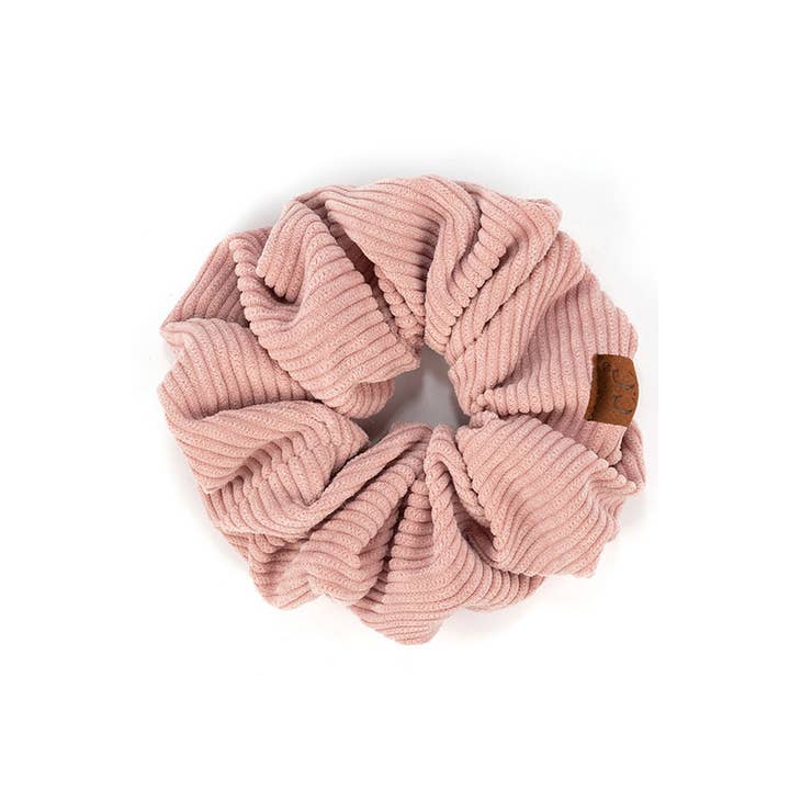 Hana – wholesale Scrunchie - Women’s – C.C Corduroy Solid Color Soft Scrunchies14