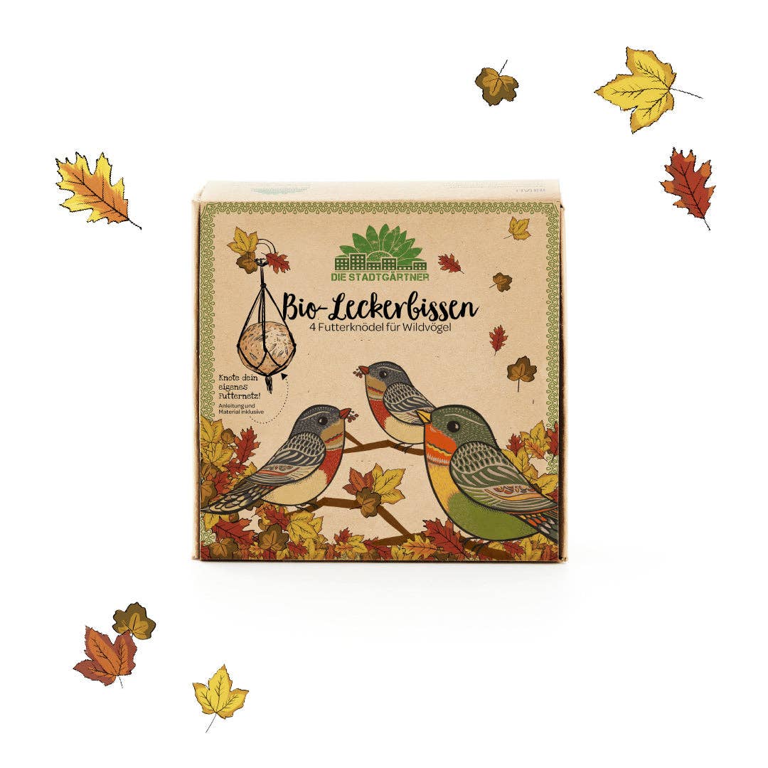 TDJ Stadtgärtner GmbH - Wholesale Bird Feeder - Delicacy - Organic Gourmet 4-pack1