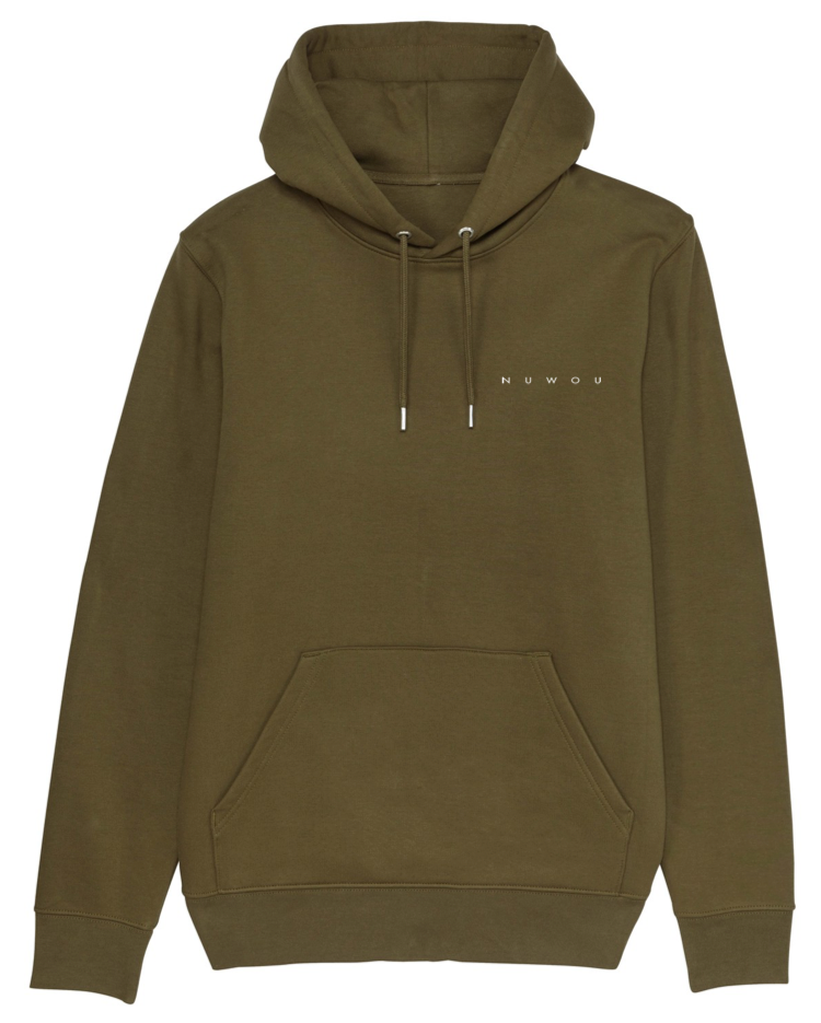 NUWOU - Wholesale Hoodie - Unisex - Unisex hoodie - Khaki0