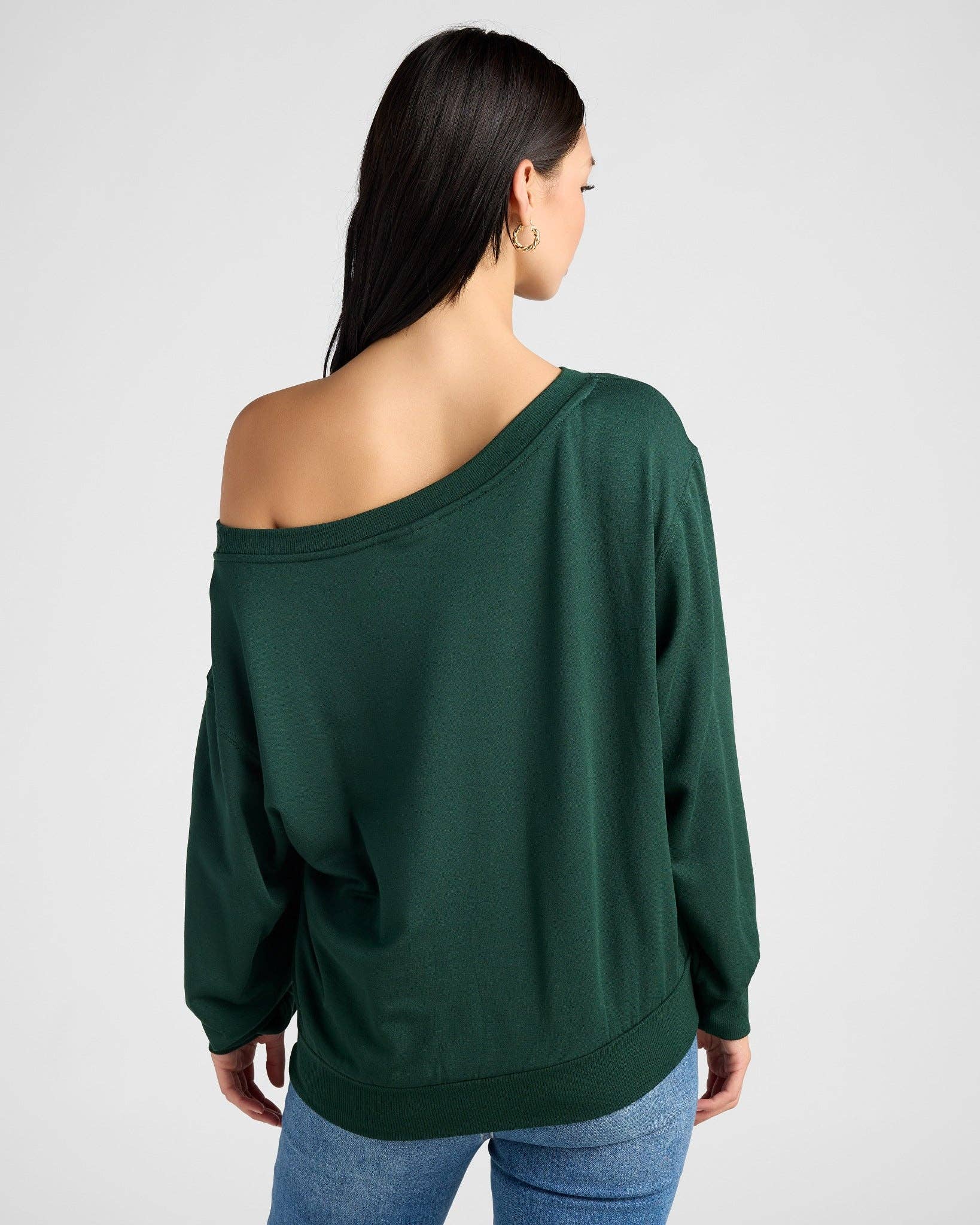 Seventy Eight and Sunny (SEAS) - Wholesale Sweatshirt - Women's - Brooksville One Shoulder Sweatshirt6