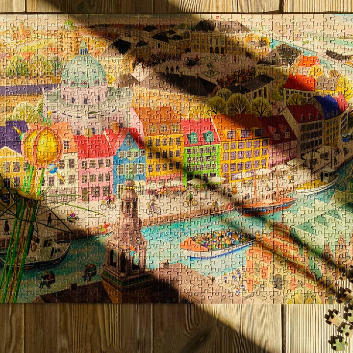 Penny Puzzle - Wholesale Puzzle - Adult - HOME OF A KING 1000 piece jigsaw puzzle