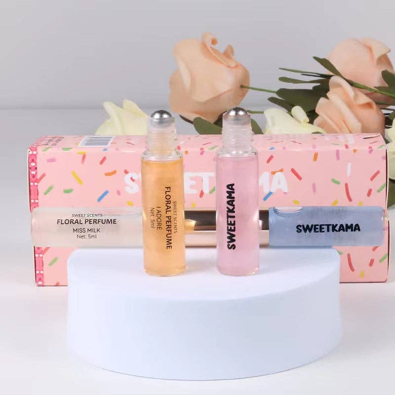 Sweetkama - Wholesale Roll-On Fragrance - 2 in 1 Double Head Ball Bearing Long Lasting Perfumes D672