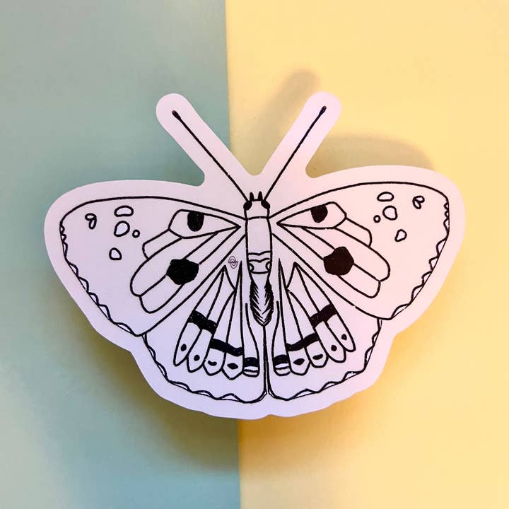 pulelehua suncatcher decal for wholesale by GLTCHGIRL