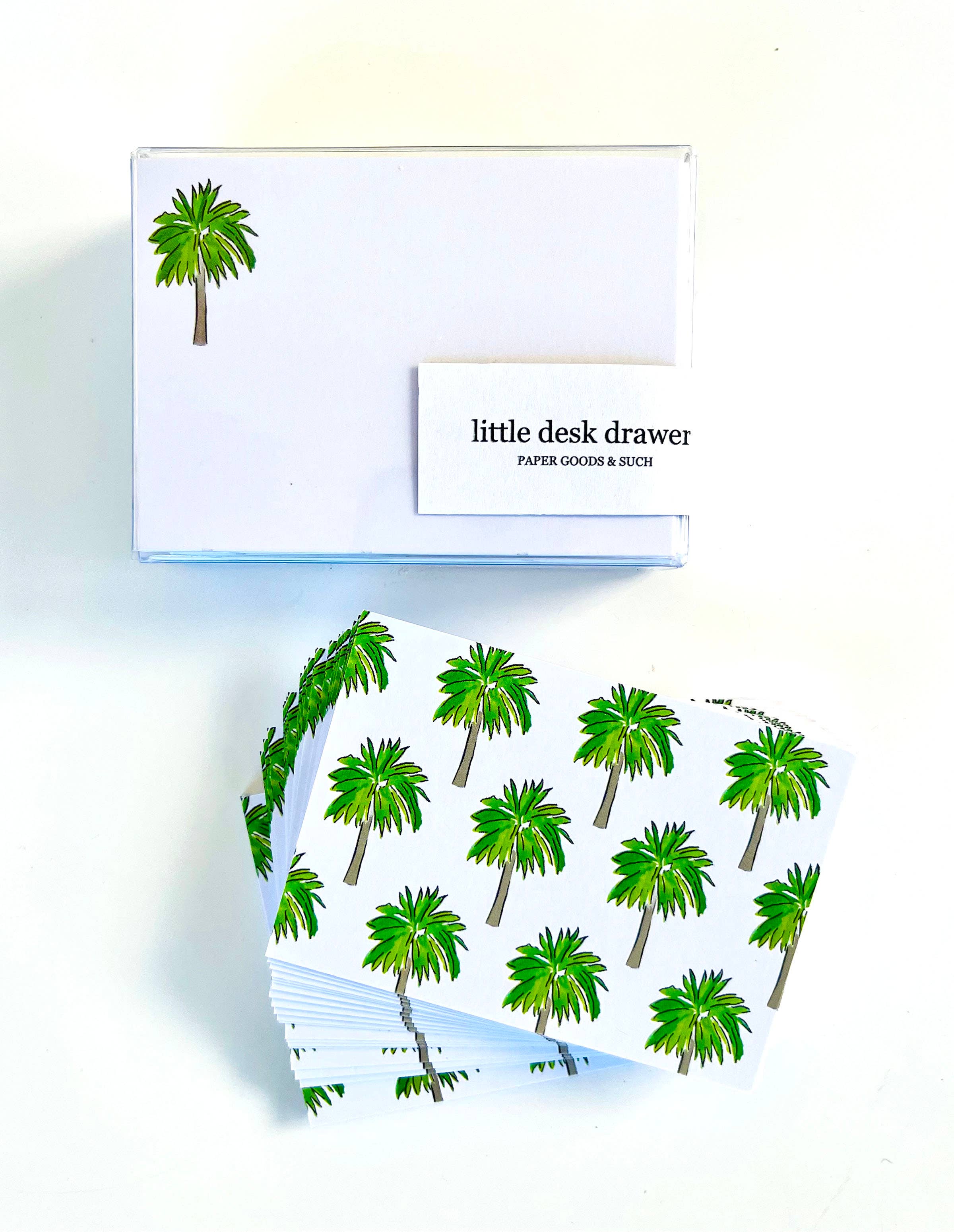 Little Desk Drawer - Wholesale Stationery/Notecard Set - Tiny Cards - Palmetto1