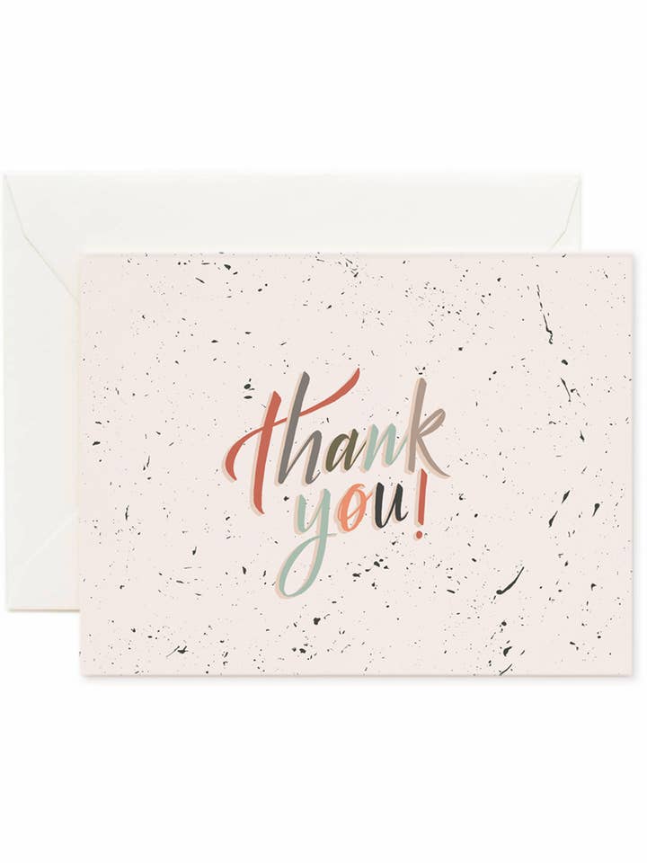 Tarjeta de agradecimiento para venta al por mayor de Laura Bennett Design