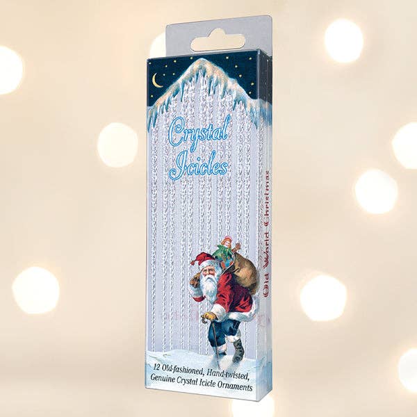 12 Crystal Icicles Ornament for wholesale by Old World Christmas