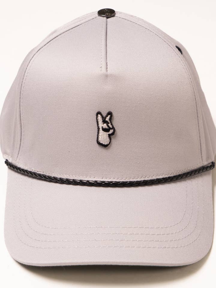 M003 Essential Twill Baseball Cap - Gray for wholesale by Makobi